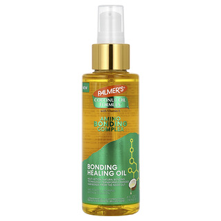 Palmer's, Coconut Oil Formula® with Vitamin E, Amino Bonding Complex, Bonding Healing Oil, 4 fl oz (118 ml)