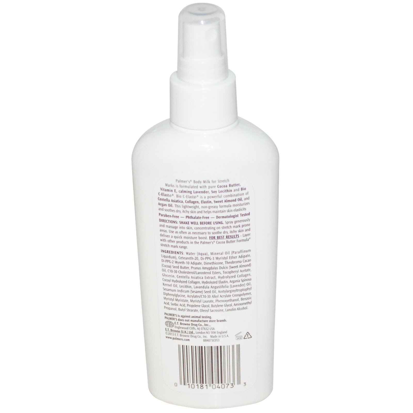 Palmer's, Cocoa Butter Formula, Body Milk Spray For Stretch Marks