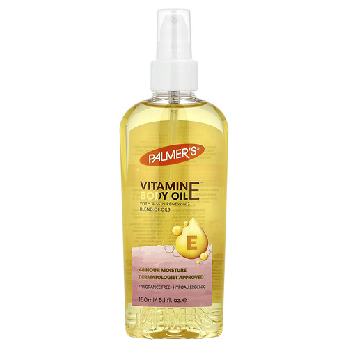 Palmer's, Natürliches Vitamin-E-Körperöl, ohne Duftstoffe, 150 ml (5,1 fl. oz.)