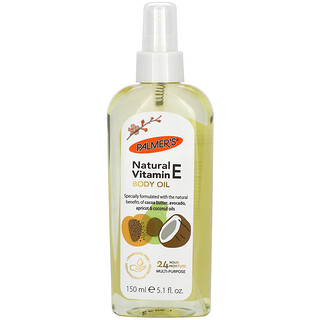 Palmer's, Natural Vitamin E Body Oil, Fragrance Free, 5.1 fl oz (150 ml)