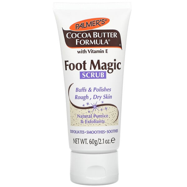 Coconut Butter Formula With Vitamin E, Foot Magic Scrub, 2.1 fl oz (60 g)