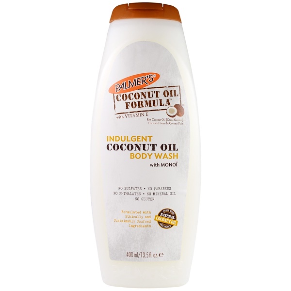 Palmer's, Indulgent Body Wash, Coconut Oil, 13.5 fl oz (400 ml) - iHerb