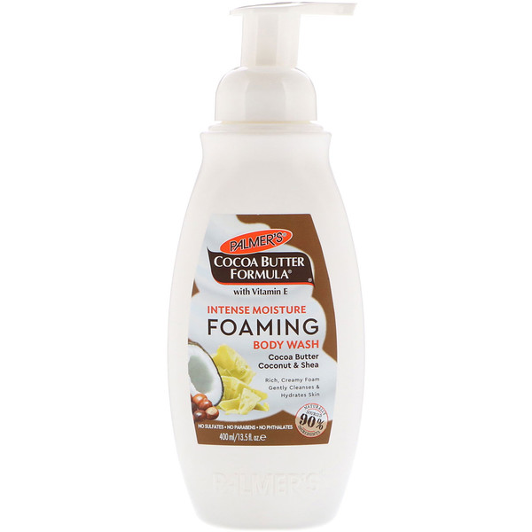 Palmer's, Intense Moisture Foaming Body Wash, Cocoa Butter, Coconut