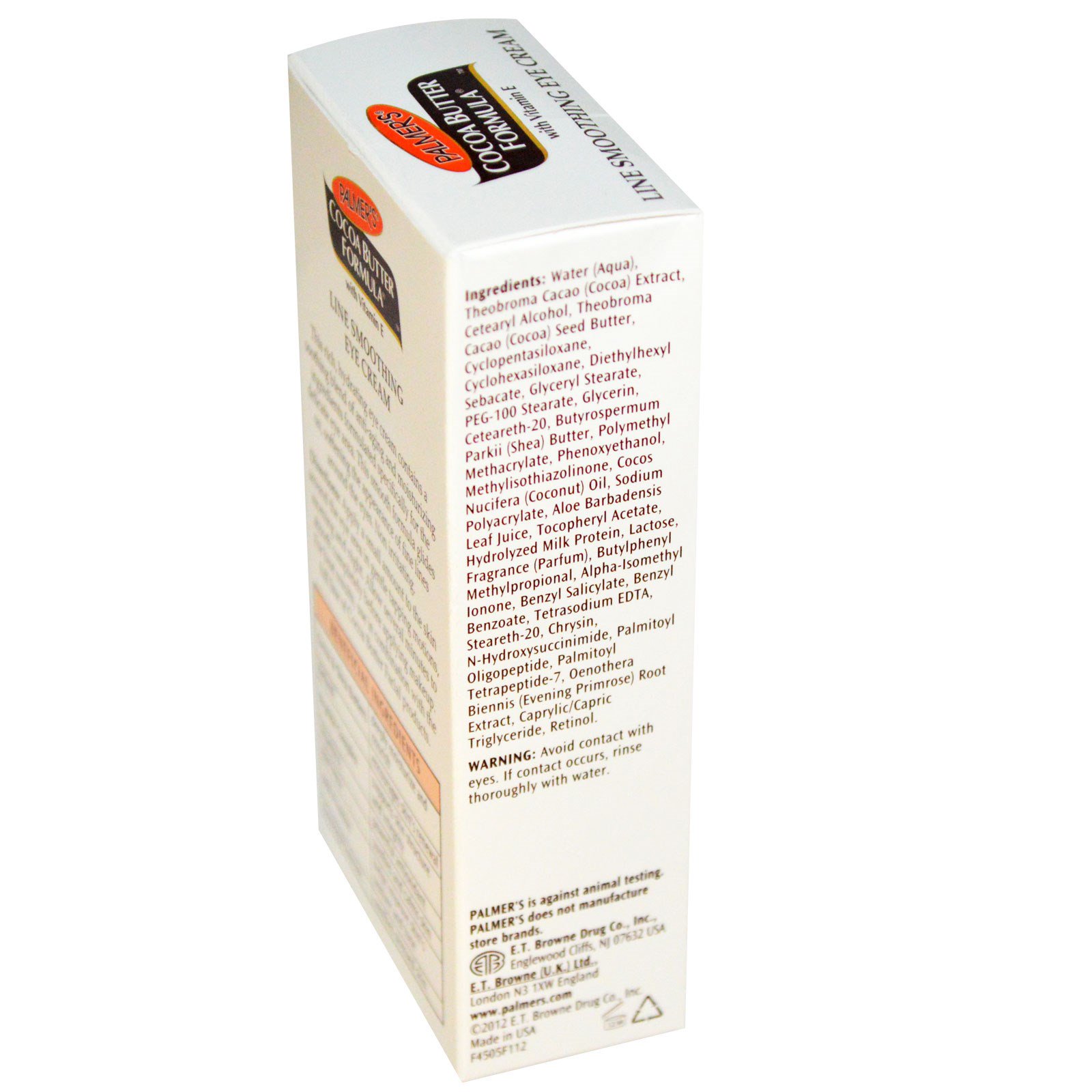 Palmer's, Cocoa Butter Formula, Line Smoothing Eye Cream, .5 oz (15 g)