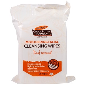 Палмерс, Cocoa Butter Formula, Moisturizing Facial Cleansing Wipes, 25 Wipes отзывы