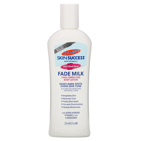 Palmer's, Skin Success, Fade Milk, Tone Correcting Body Lotion, 8.5 fl