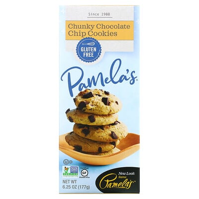 Pamela's Products Cookie шоколадная крошка 177 г (6 25 унции)