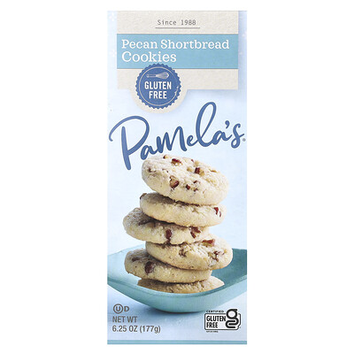 Product Image for Pamela's Products, Pecan Shortbread Cookies, 6.25 oz (177 g)