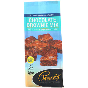 Отзывы о Памэлас Продуктс, Chocolate Brownie Mix, Gluten Free, 16 oz (454 g)