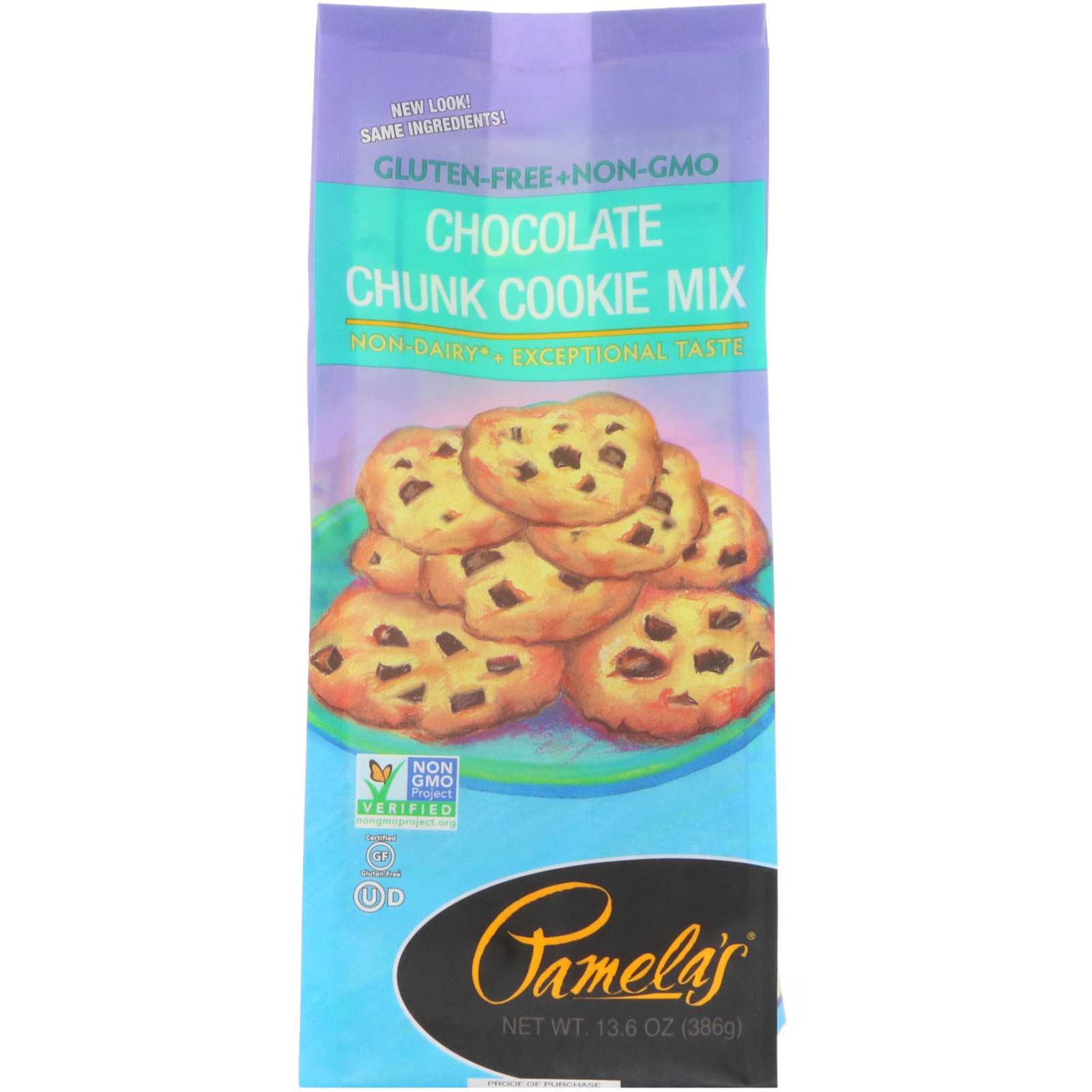 Pamela S Products チョコレート チャンククッキー ミックス 13 6 Oz 386 G Iherb