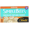 Pamela's Products, シンプルバイト, チョコレートチップミニクッキー, 7 oz (198 g)