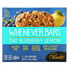 باميلا بروداكتس, Whenever Bars, Oat Blueberry Lemon, 5 Bars, 1.41 oz (40 g) Each