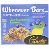 Pamela's Products, Whenever Bars, Oat Blueberry Lemon, 5 Bars, 1.41 oz (40 g) Each