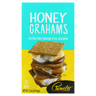 Pamela's Products, Honey Grahams, 7.5 oz (213.6 g)