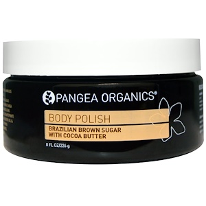 Отзывы о Пангеа Продуктс, Body Polish, Brazilian Brown Sugar with Cocoa Butter, 8 fl oz (226 g)