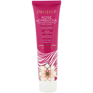 Отзывы о Пасифика, Rose Kombucha, Flower Powered Face Wash, 5 fl oz (147 ml)