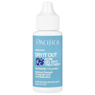 Pacifica, Dry It Out, Θεραπεία κηλίδων με τζελ ακμής, 1 ουγκιά υγρού (29 ml)