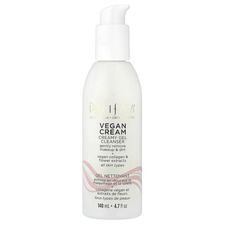 Pacifica, 全素護理霜，乳脂狀凝膠潔面乳，4.7 液量盎司（140 毫升）