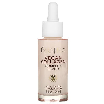 Pacifica Vegan Collagen, Комплексная сыворотка, 1 жидкая унция (29 мл)  - Купить
