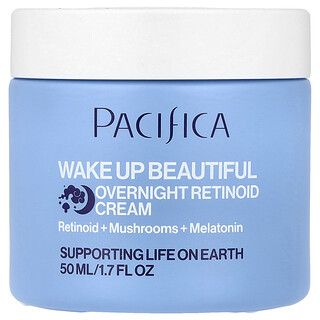 Pacifica, Wake Up Beautiful, Overnight Retinoid Cream, 1.7 fl oz (50 ml)