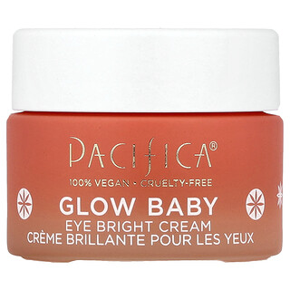 Pacifica, Glow Baby, Crema iluminadora para ojos, 15 ml (0,5 oz. líq.)