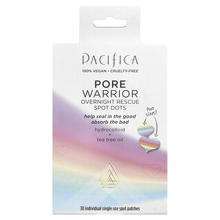 Pacifica, Pore Warrior, Overnight Rescue Spot Dots, 30 Individual Patches
