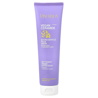 Pacifica, Vegan Ceramide, Extra Gentle Face Wash, Fragrance-Free, 148 ml (5 fl oz)