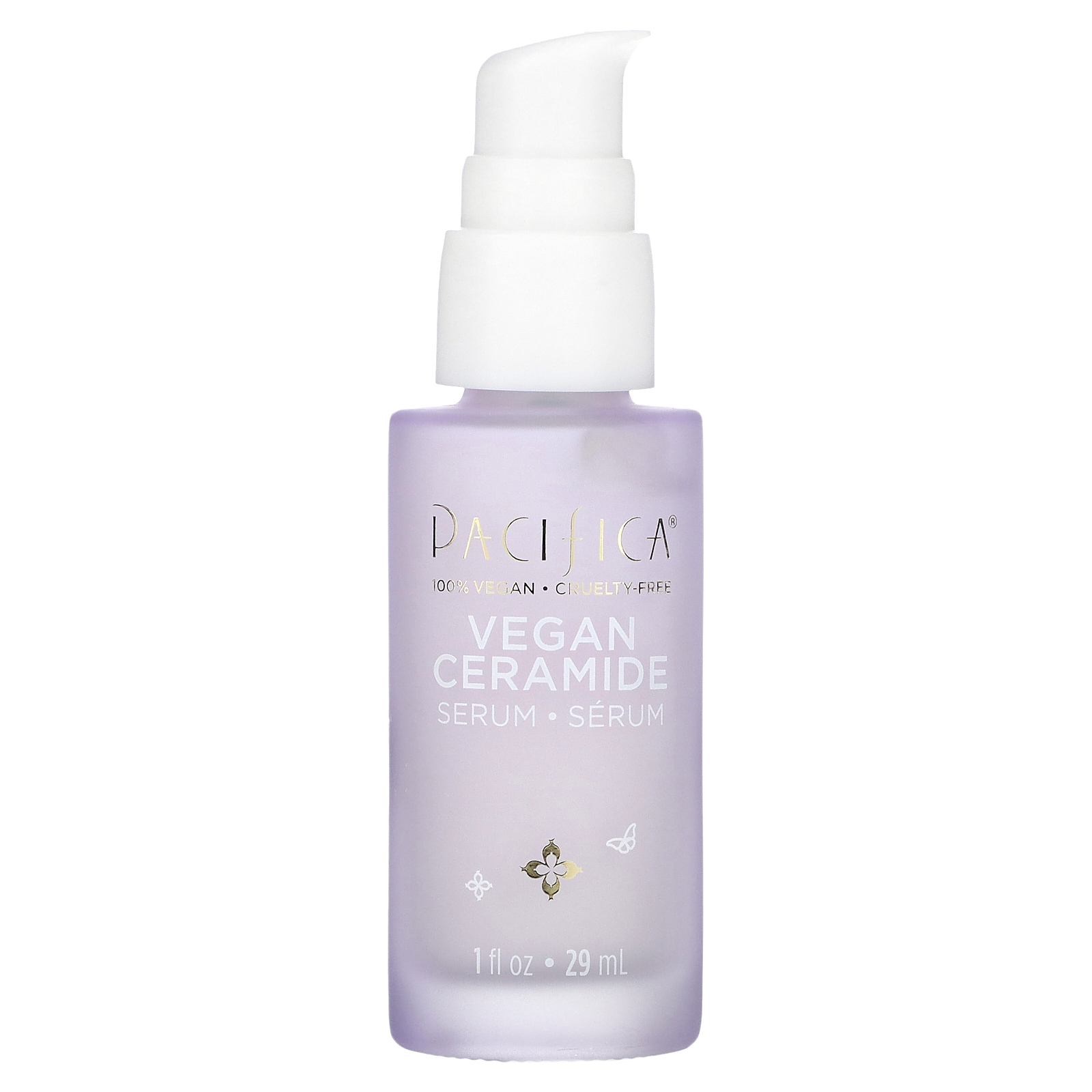 Pacifica, Vegan Ceramide Serum, Fragrance Free, 1 fl oz (29 ml)