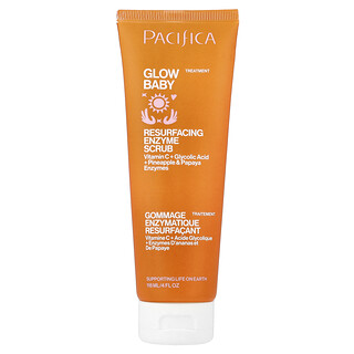 Pacifica, Glow Baby, Exfoliante enzimático superiluminado, 118 ml (4 oz. líq.)