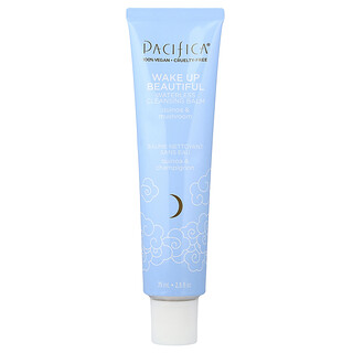 Pacifica, Wake Up Beautiful, Waterless Cleansing Balm, Quinoa & Mushroom, 2.5 fl oz (75 ml)