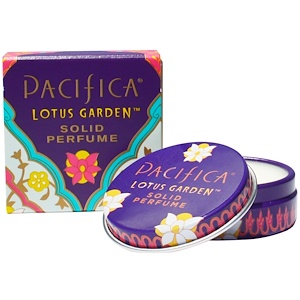 Pacifica, Твердый парфюм, сад лотосов, 0,33 унции (10 г)