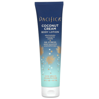 Купить Pacifica Coconut Cream, Body Lotion, 5 fl oz (147 ml)