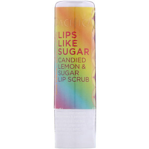 Отзывы о Пасифика, Lips Like Sugar, Candied Lemon & Sugar Lip Scrub, 0.15 oz (4.2 g)