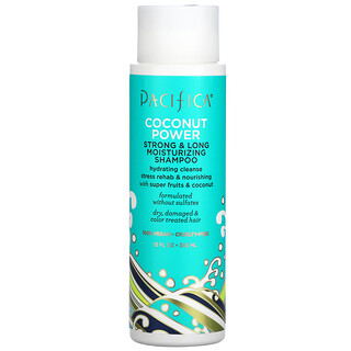 Pacifica, Coconut Power, Strong & Long Moisturizing Shampoo, 12 fl oz (355 ml)