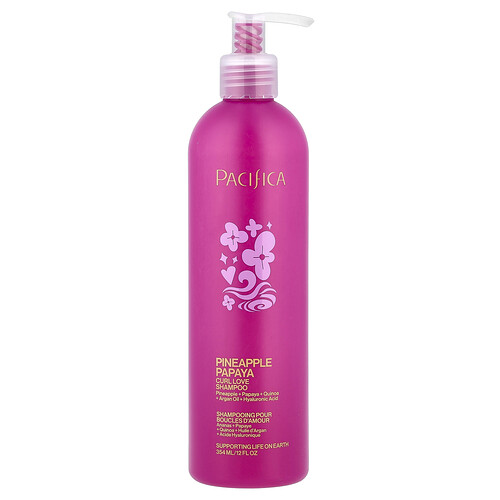 Pacifica, Curl Love Shampoo, Pineapple Papaya, 12 fl oz (354 ml)