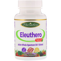 Eleuthero, 60 Vegetarian Capsules - изображение
