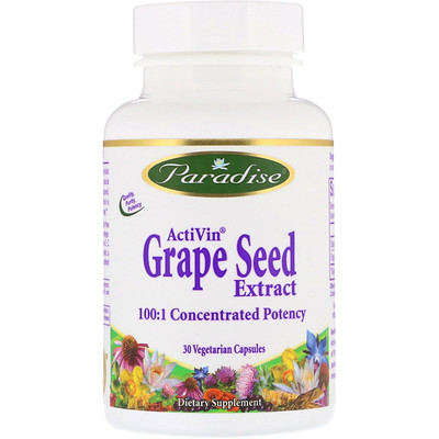 

ActiVin, Grape Seed Extract, 30 Vegetarian Capsules