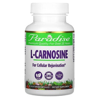 Paradise Herbs, L-carnosine, 60 capsules végétales