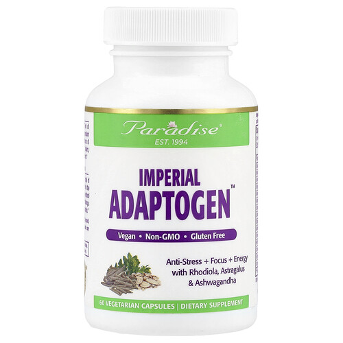 Paradise Herbs, Imperial Adaptogen, 60 Vegetarian Capsules