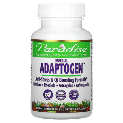 

Paradise Herbs Imperial Adaptogen 60 Vegetarian Capsules