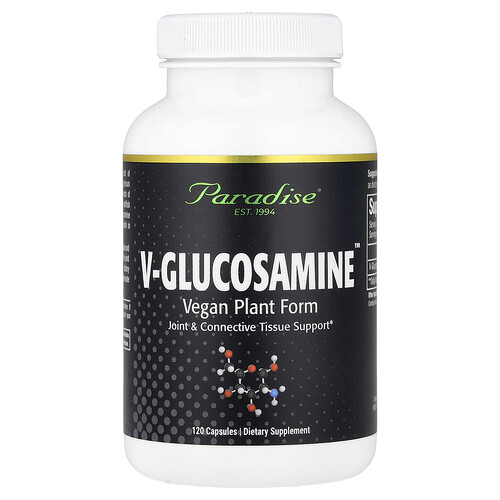 Paradise Herbs, V-Glucosamine™, 120 capsule (750 mg per capsula)