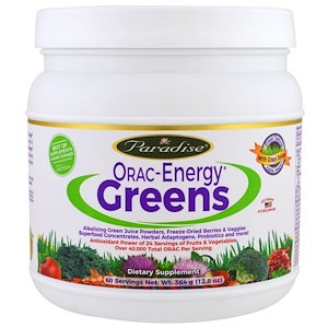 Paradise Herbs, ORAC-Energy Greens, 12,8 унции (364 г)