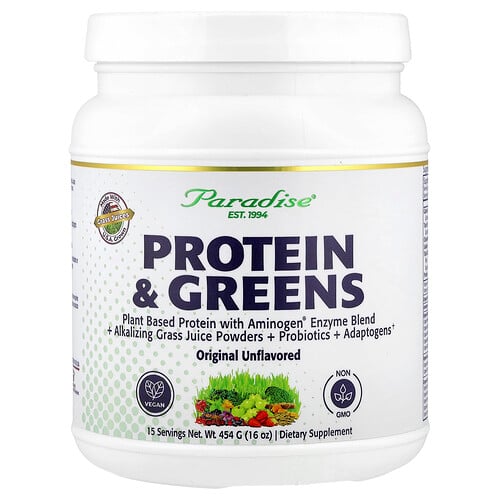 Paradise Herbs, Protein und Gemüse, geschmacksneutral, 454 g (16 oz.)