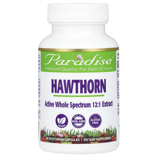 Paradise Herbs, Hloh, 250 mg, 60 vegetariánských kapslí