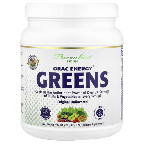 Paradise Herbs ORAC Energy® Greens, Original Unflavored , 25.6 oz (728 g)