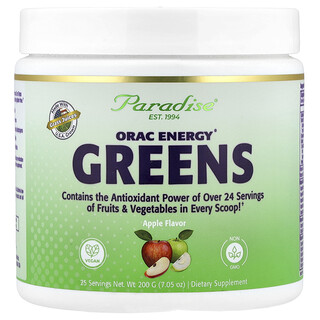 Paradise Herbs, ORAC Energy® Greens, æble, 200 g