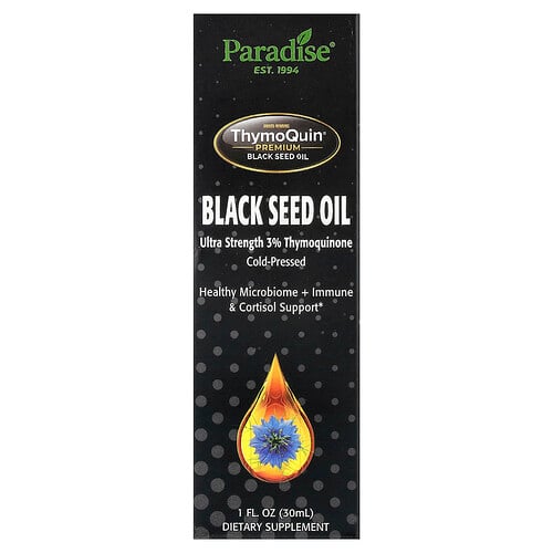 Paradise Herbs, ThymoQuin® Premium-Schwarzkümmelöl, 30 ml