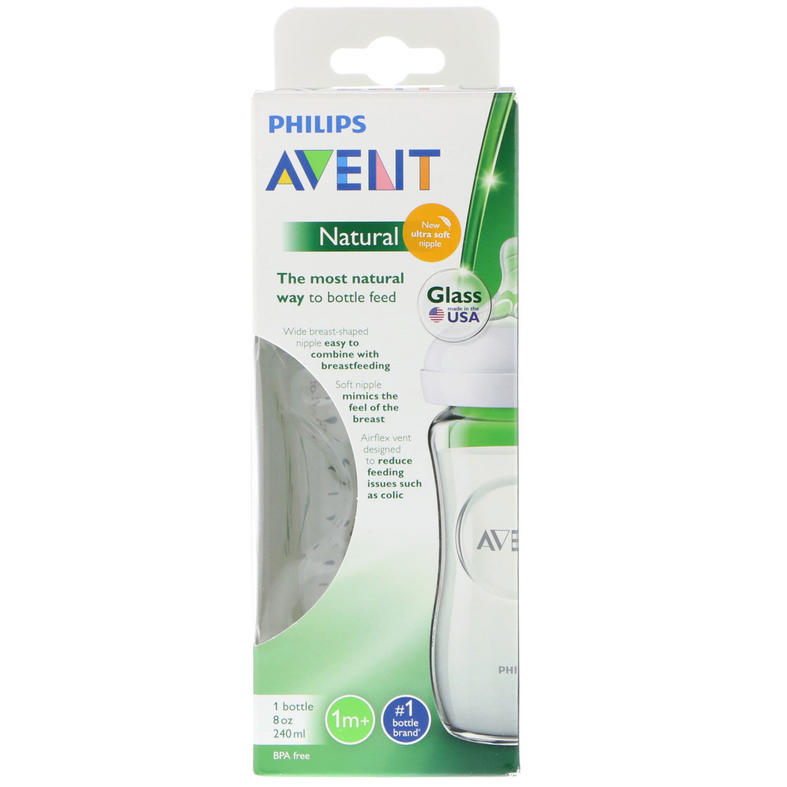 avent glass bottles 240ml