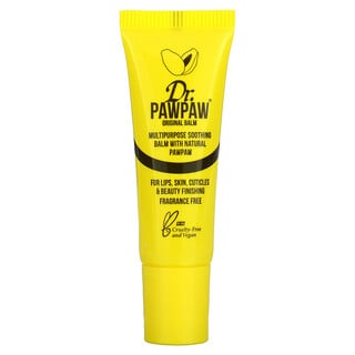 Dr. PAWPAW, 天然木瓜多效舒緩脣膏，原色，0.33 液量盎司（10 毫升）