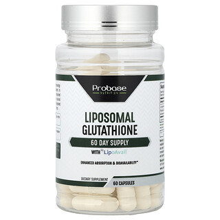 Probase Nutrition, Liposomales Glutathion, 60 Kapseln